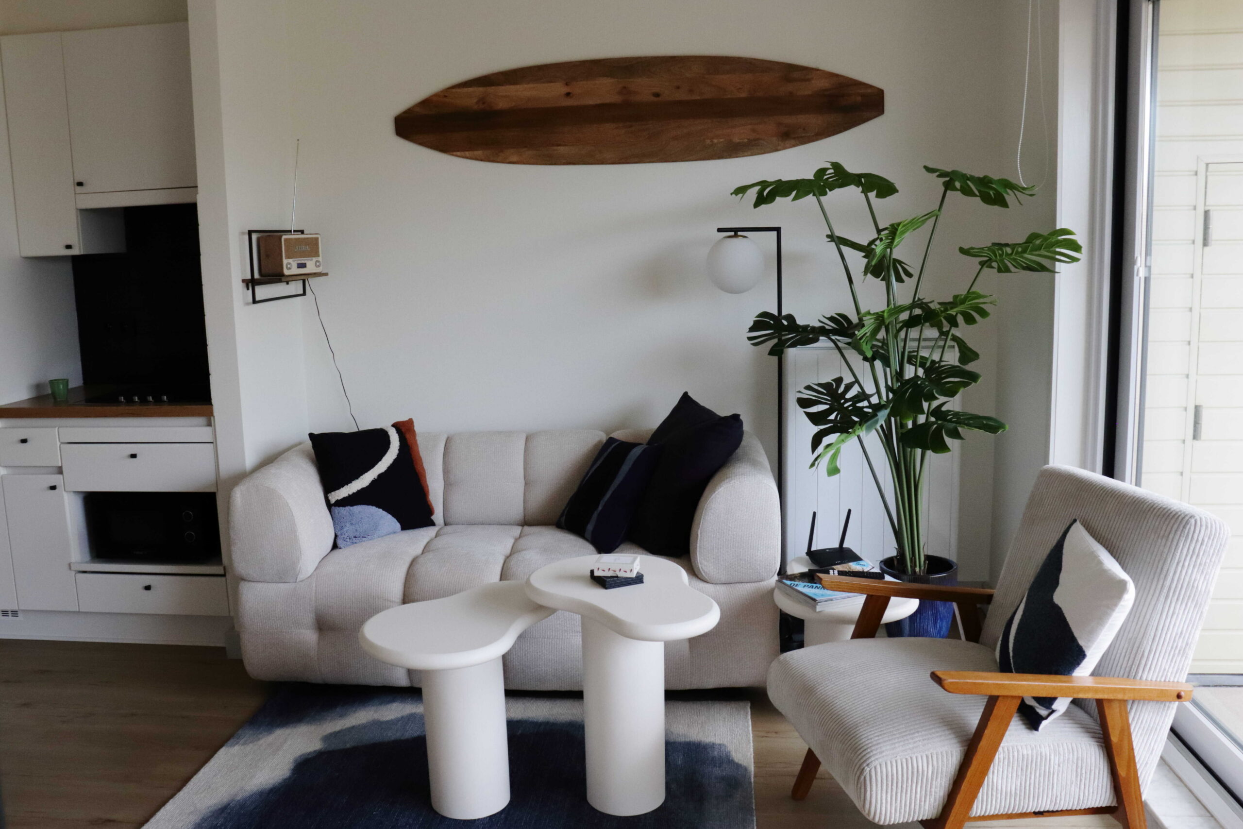 vakantiehuis de panne leefruimte